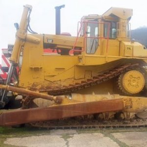 foto 50t CAT D9L new belts+ engine changed, ripper bulldozer