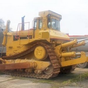 foto 50t CAT D9L new belts+ engine changed, ripper bulldozer