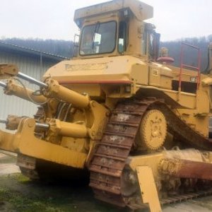 foto 50t CAT D9L new belts+ engine changed, ripper bulldozer