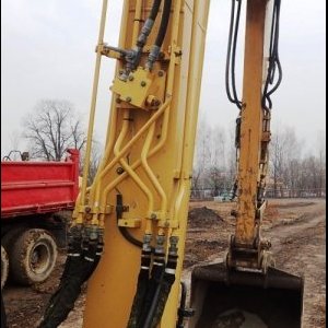 foto 7t CAT 307 iron belts 2023 +HAMMER excavator