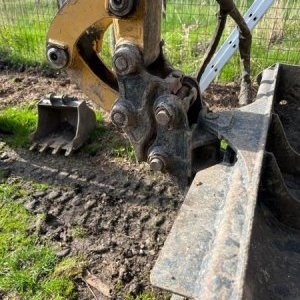 foto 2t mini-excavator CAT 301.7D 3buckets