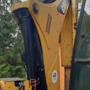 foto CAT 432E joystick plates backhoe-loader