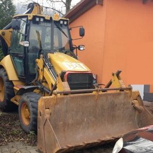 foto CAT 432E joystick plates backhoe-loader