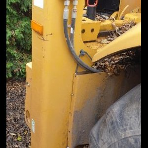 foto CAT 432E joystick plates backhoe-loader