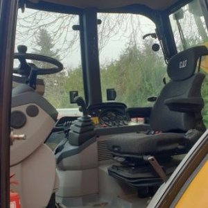 foto CAT 432E joystick plates backhoe-loader